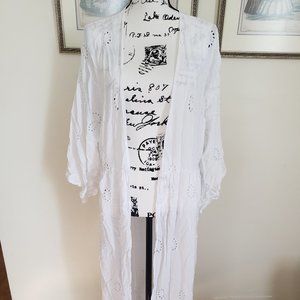 Eyelet Swimsuit Cover Up